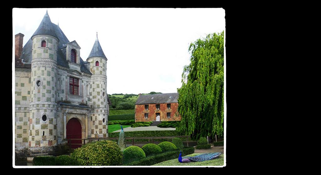Bed and Breakfast Manoir De Livet Saint-Germain-de-Livet Habitación foto