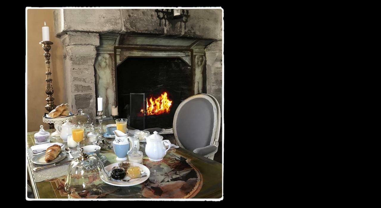 Bed and Breakfast Manoir De Livet Saint-Germain-de-Livet Exterior foto